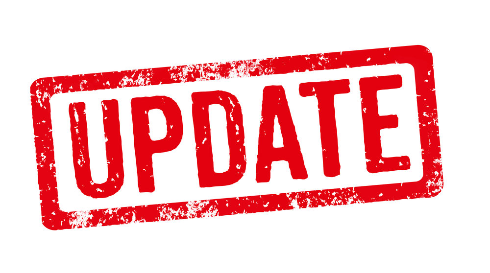 UPDATE zīmogs — mājaslapas atjauninājums